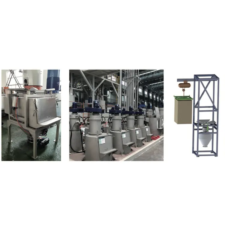 ধুলো-মুক্ত ব্যাগ ডাম্পিং স্টেশন